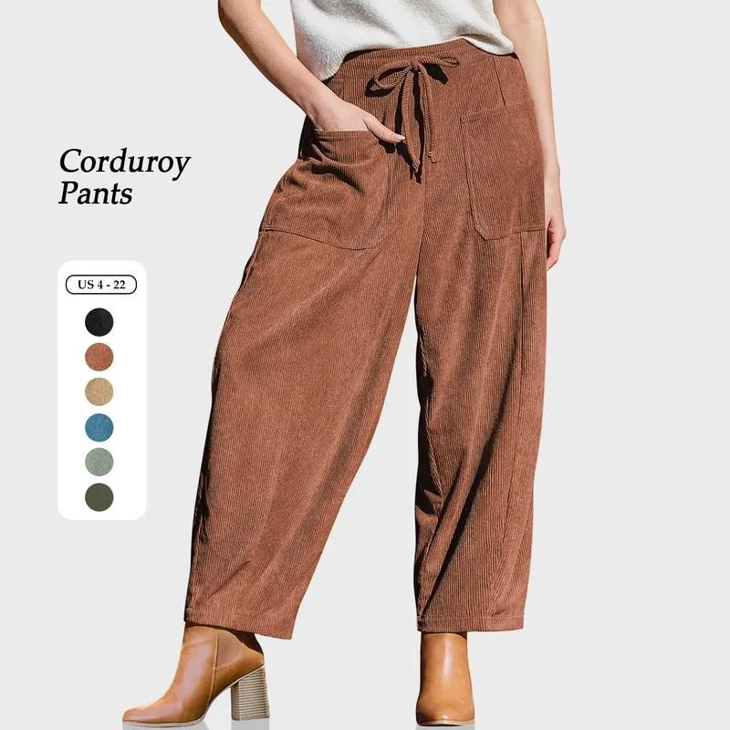 Women’s Corduroy Wide Leg Pants