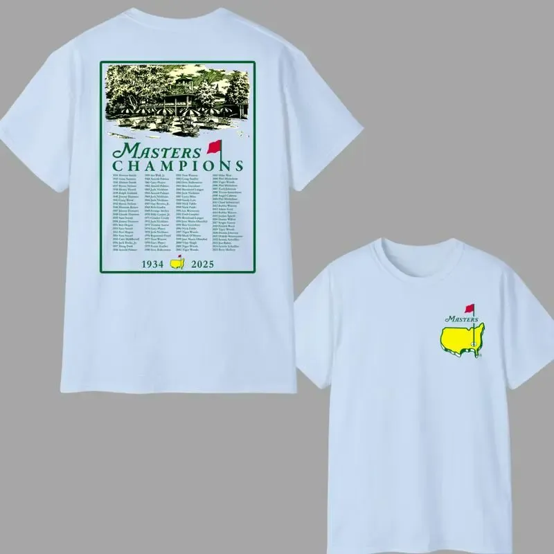 2025 Masters Tournament Augusta 91 Years Shirt, Golf Tournament T-Shirt, Masters Golf T-Shirt, The Masters Golf Cup Tee For Men