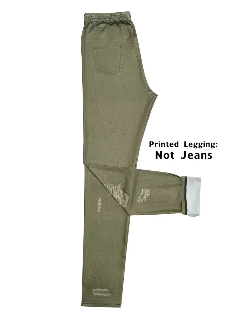 Women's Printed Leggings Non-Denim Fashion Bottoms, Casual Streetwear Pants for Daily Wear & Party