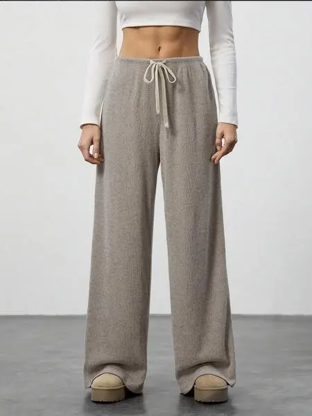 Comfortable Wide Leg Casual Jogging Pants
