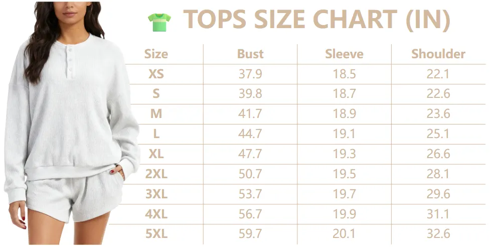 Women's Oversized Waffle Knit Lounge Set