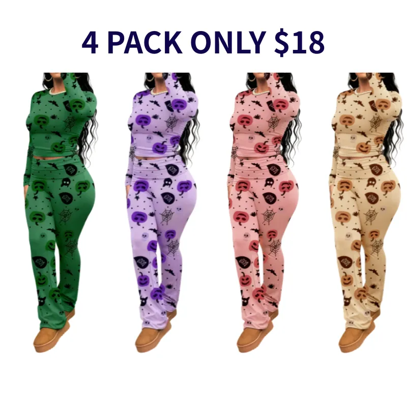 Women Halloween Two Piece