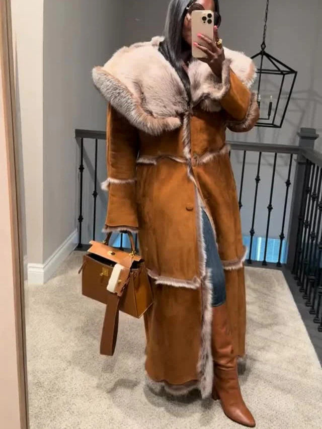 Hooded Plush Coat（✔️Free shipping）