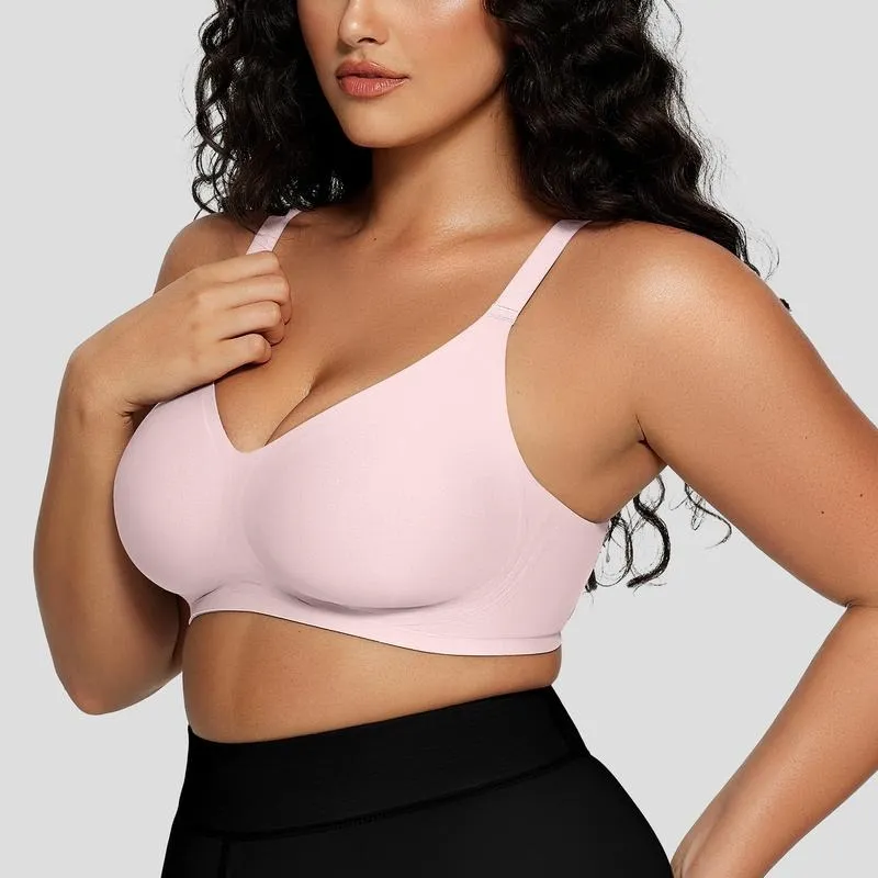 Women Comfortable Push Up Bras Wireless Seamless Full Coverage Bra
