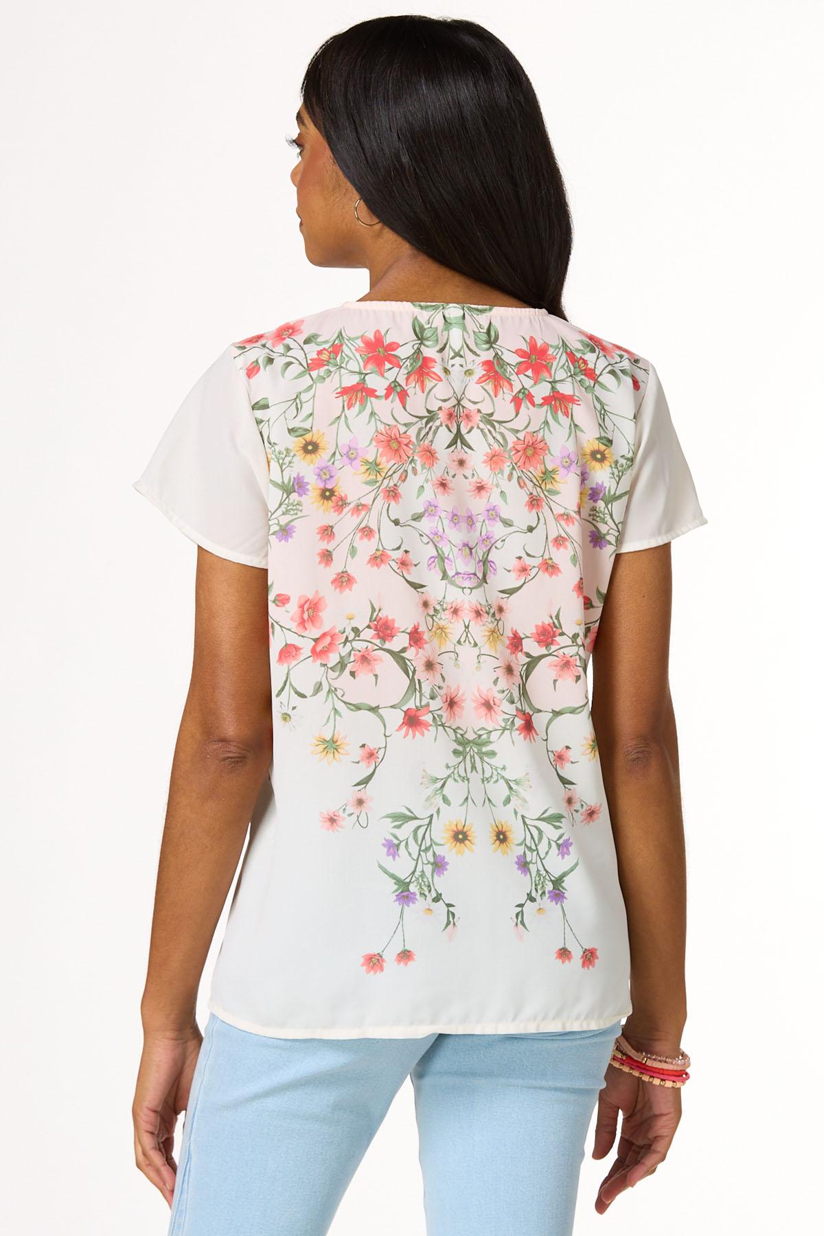 Garden Floral Top