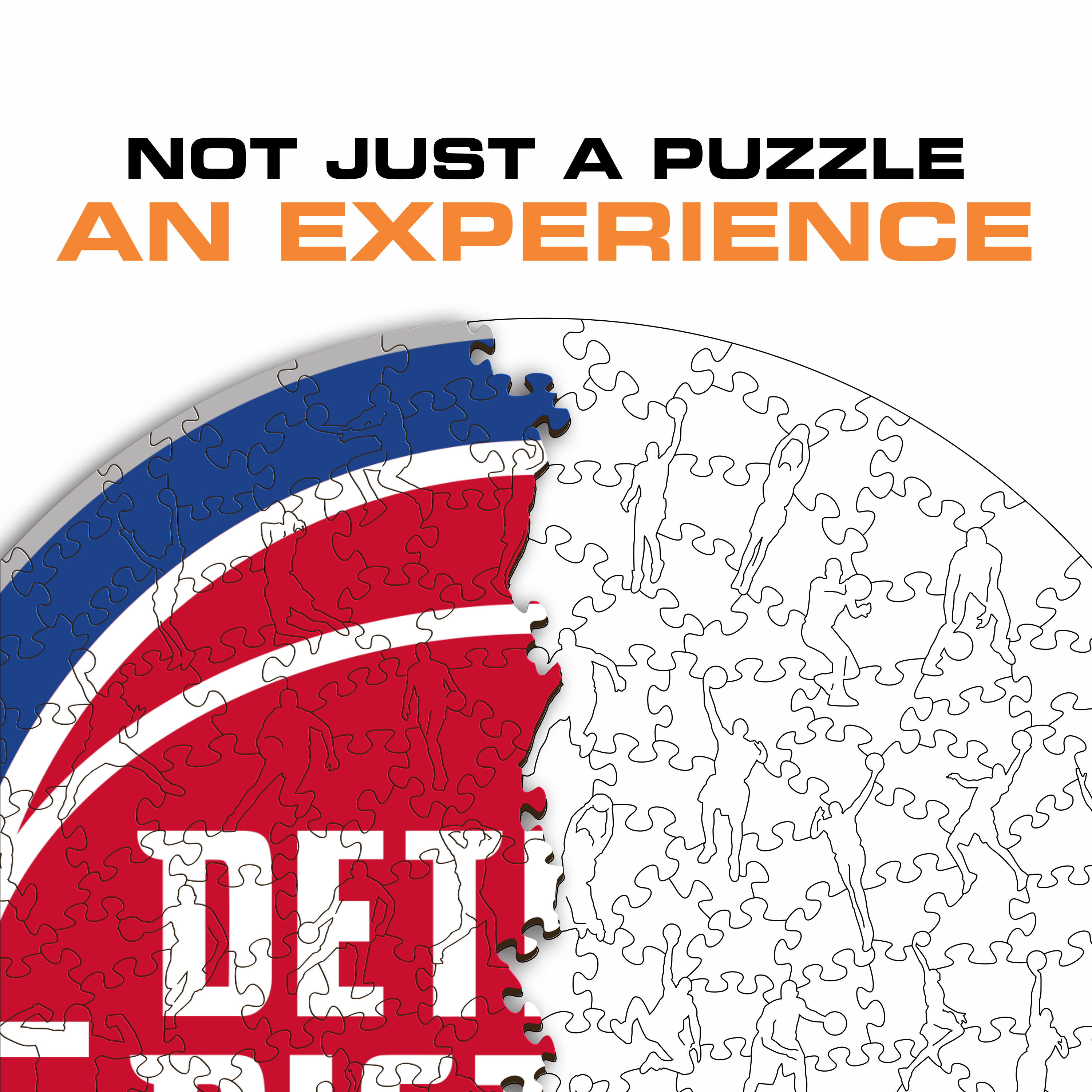 Detroit Pistons™ - Wooden Puzzle