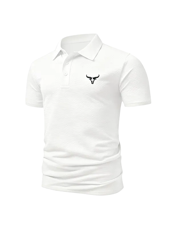 Men's high-end polo shirt