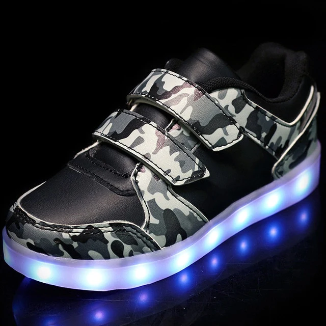 New Children LED Shoes for Boys Girls