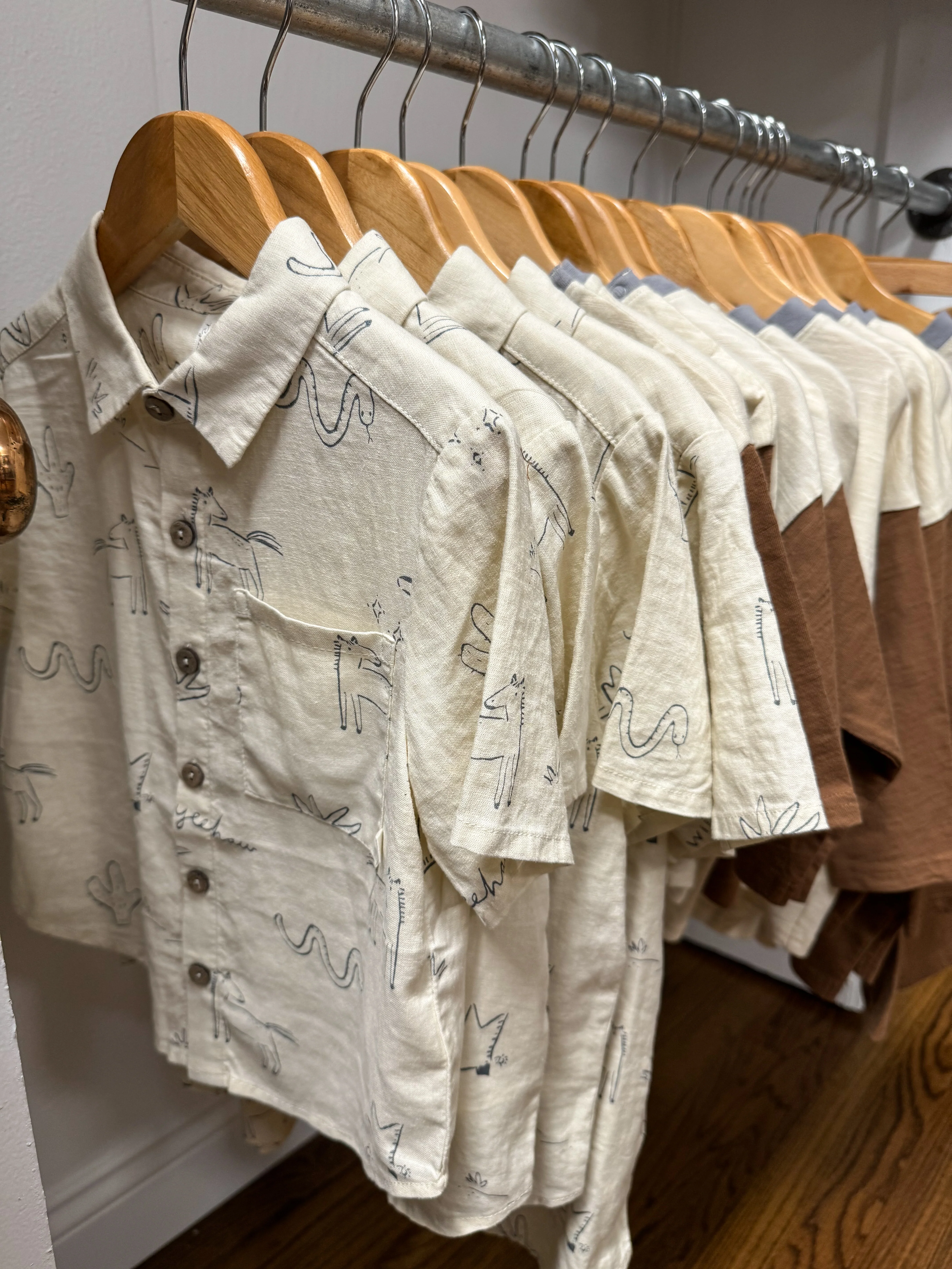 Collared Shirt || Wild West