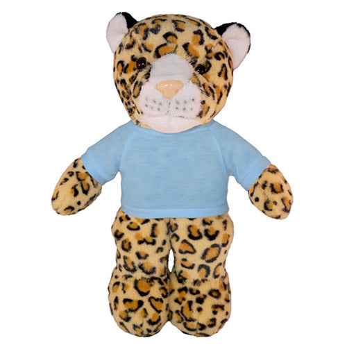Soft Plush Leopard with Tee 8inch
