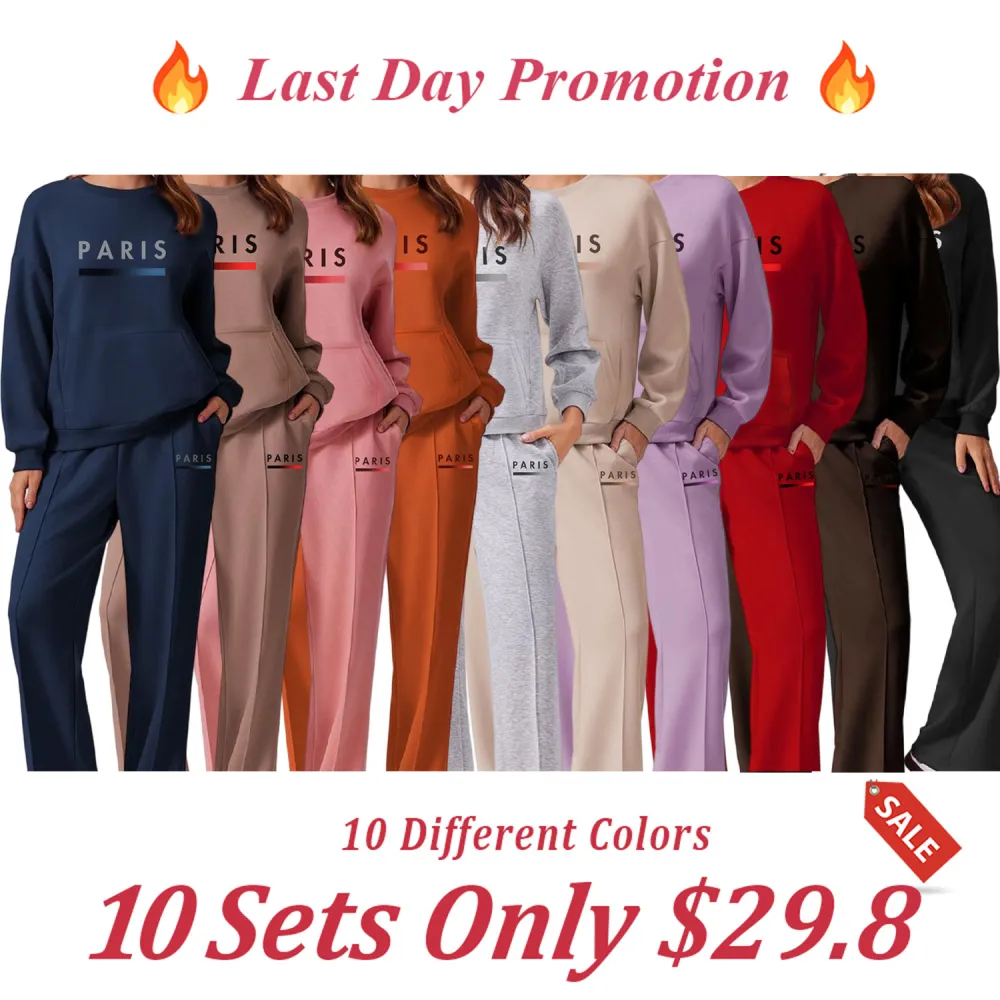 [🎉Huge Christmas Sale! 90% OFF Storewide—Don’t Miss Out!]Women’s Voyager Max Pocket Space Cotton Tracksuit Set