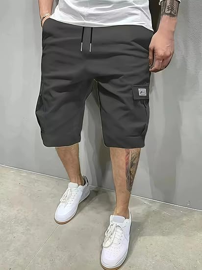 Men's Outdoor Cargo Shorts – Casual & Functional for Summer Adventures