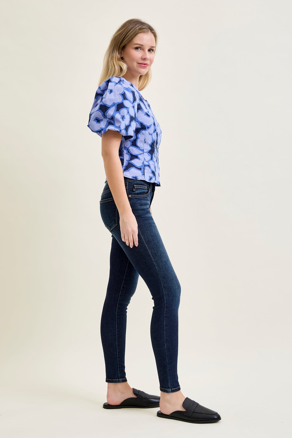 Fate Handsand Resin Wash Skinny Jeans