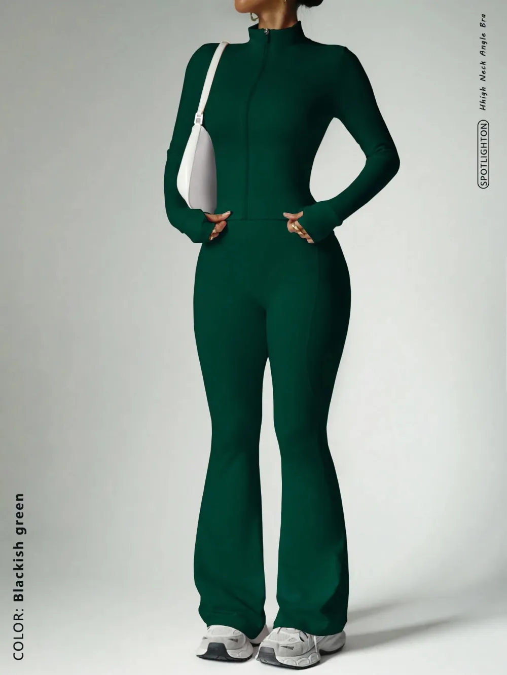 Women's Street Style 2-Piece Bodycon Activewear Set