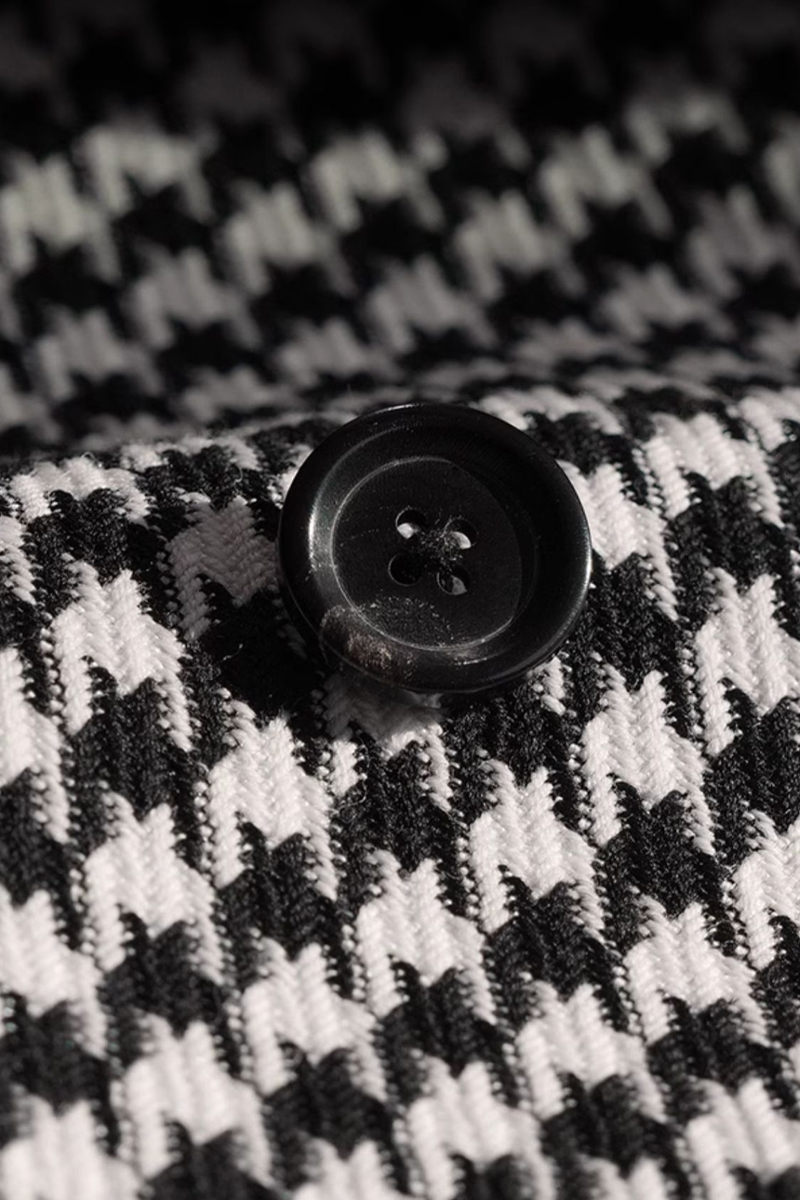 Men's Houndstooth Slim Fit Blazer