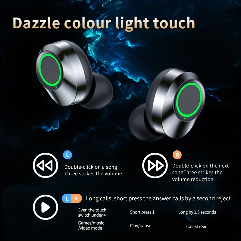 Emergency Charging Function For In-Ear Wireless Earphones