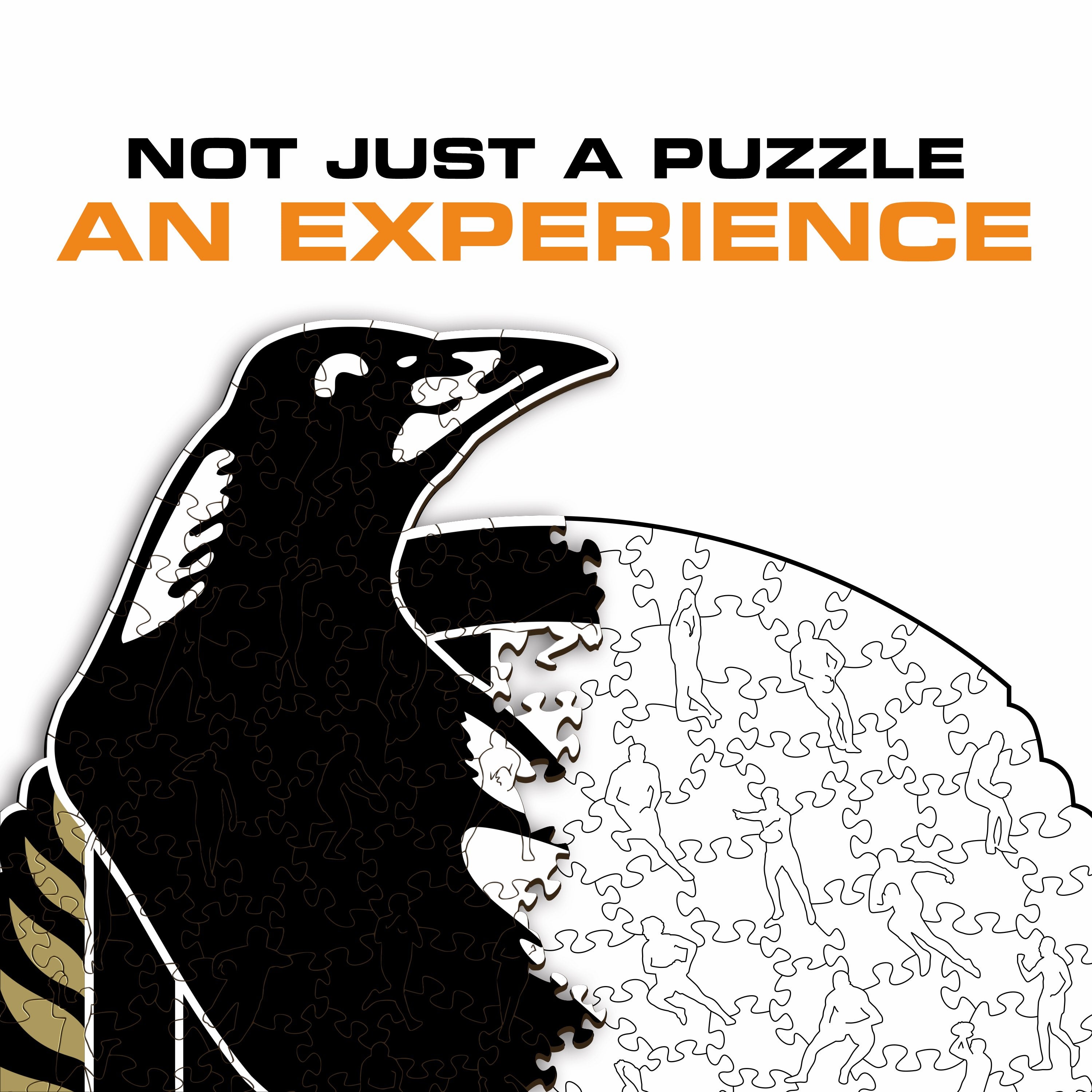 Collingwood FC Logo - Wooden Puzzle