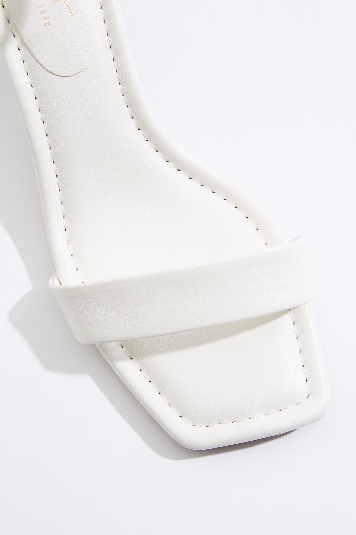 One Band Ankle Strap Sandals