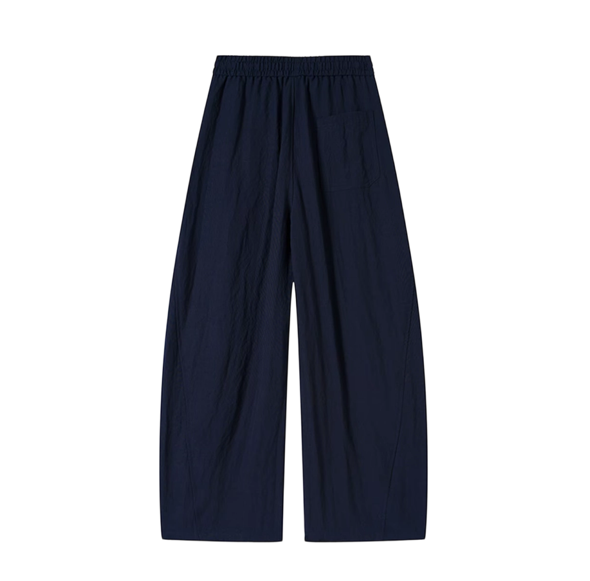 Men’s Tencel Linen Blend Pants – Elastic Waist Straight Leg, Lightweight Breathable Summer Casual Trousers