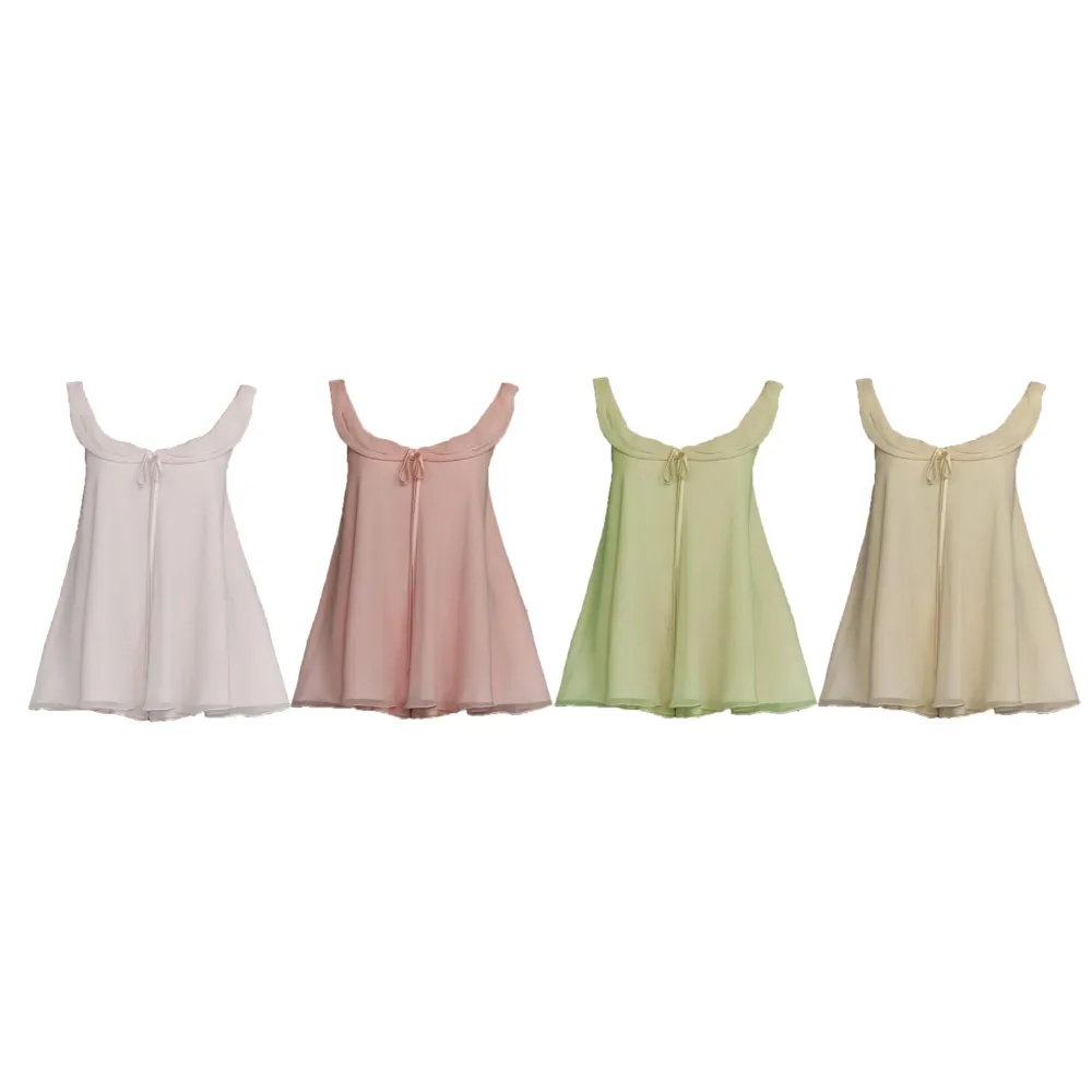 ​​Women's Sleeveless U-Neck Top & Shorts Set (Just $3 Each!)