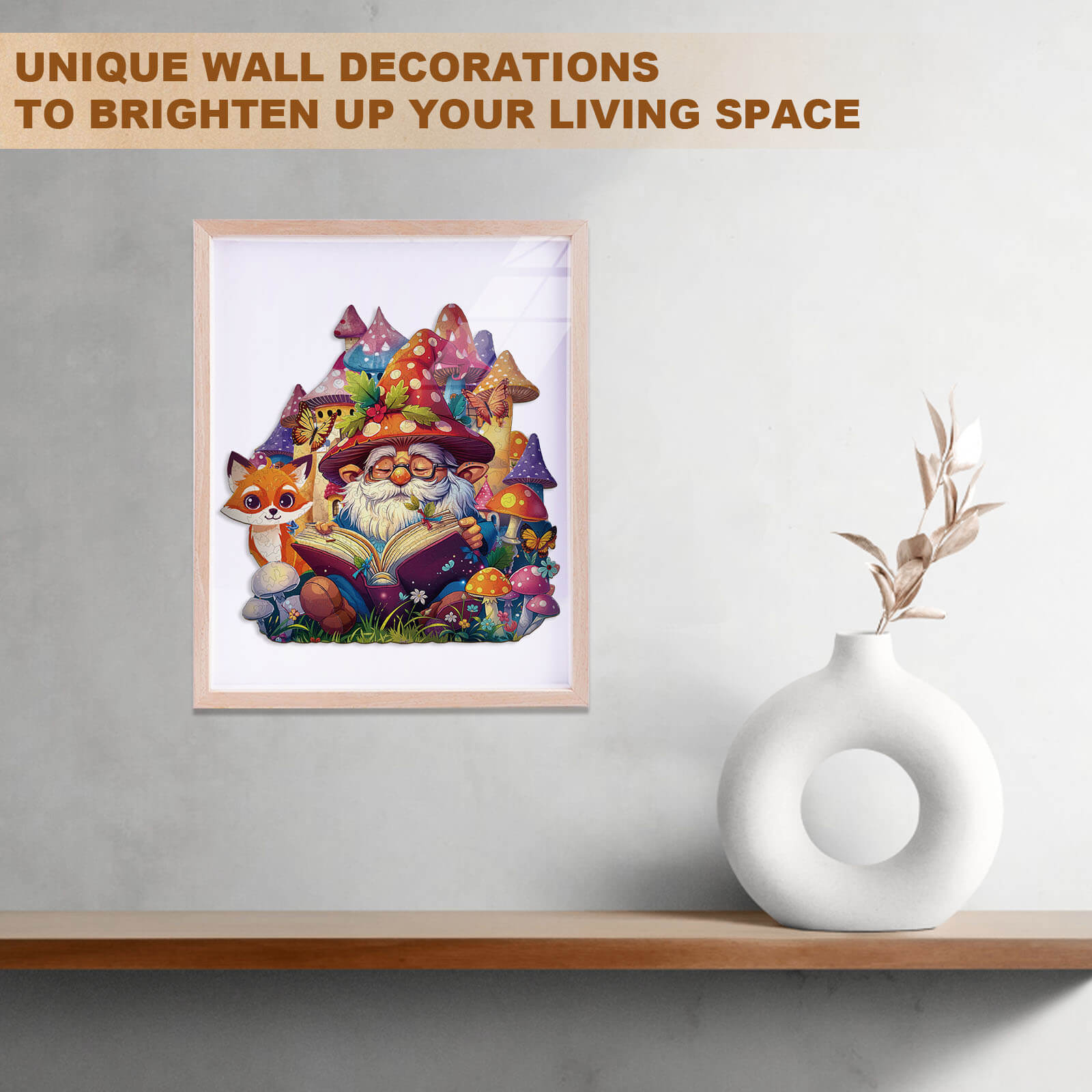 reading time Wooden Jigsaw Puzzle