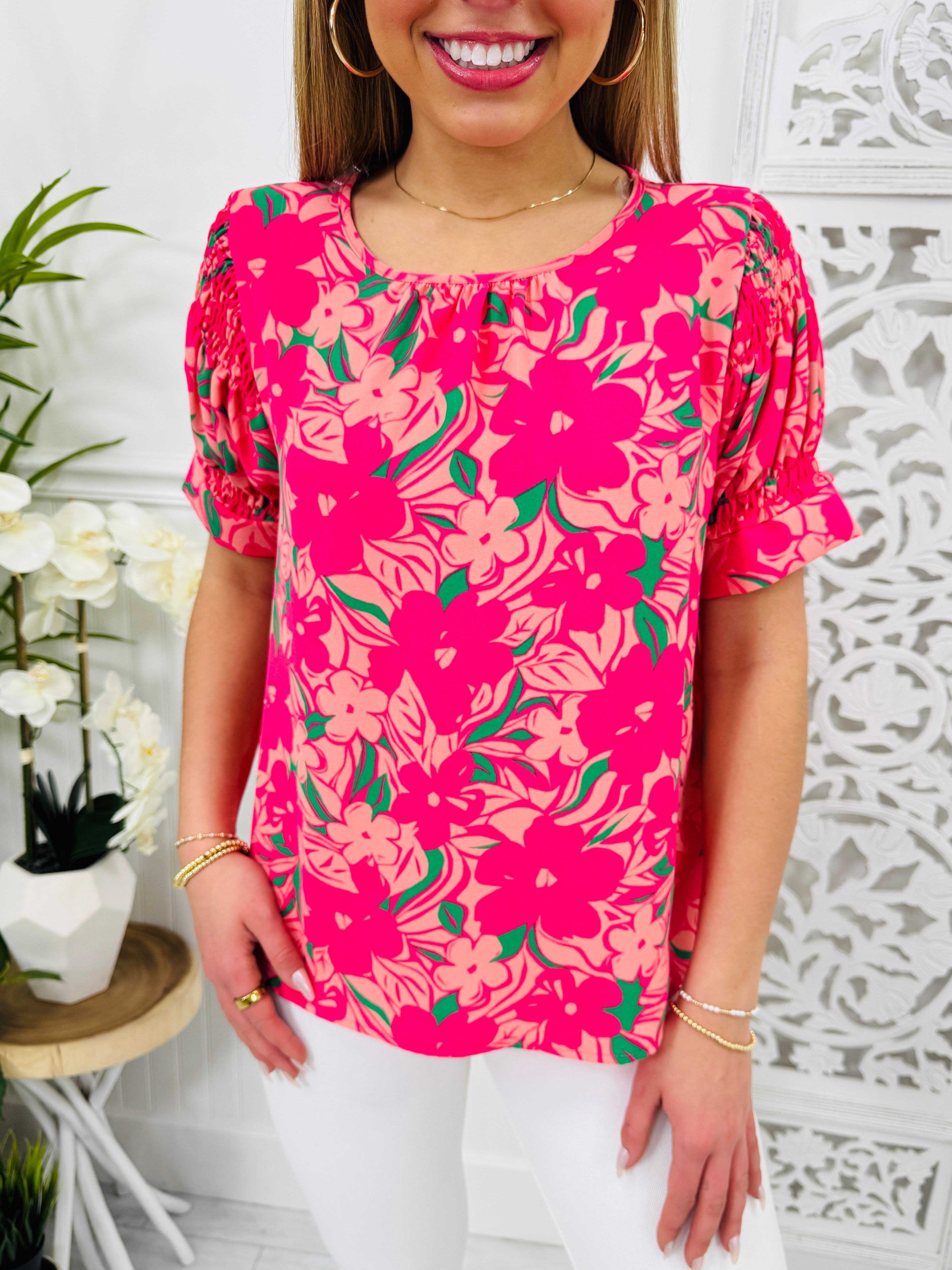 Sunday's Best Bloom Top