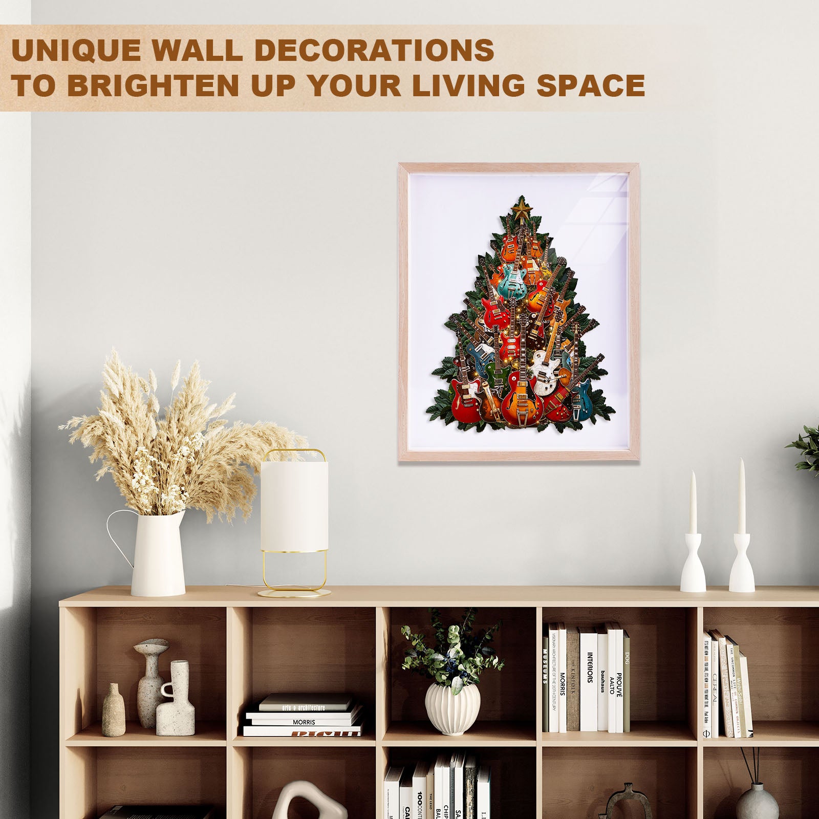 Rock Christmas Wooden Jigsaw Puzzle