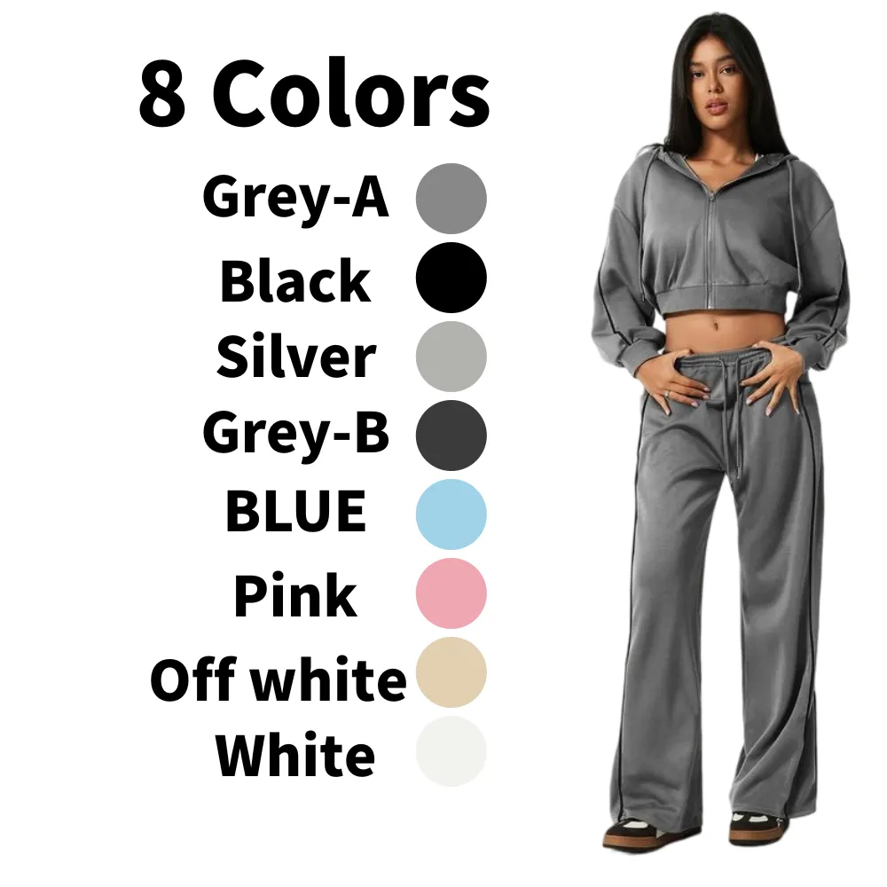 Hooded Tracksuit Set