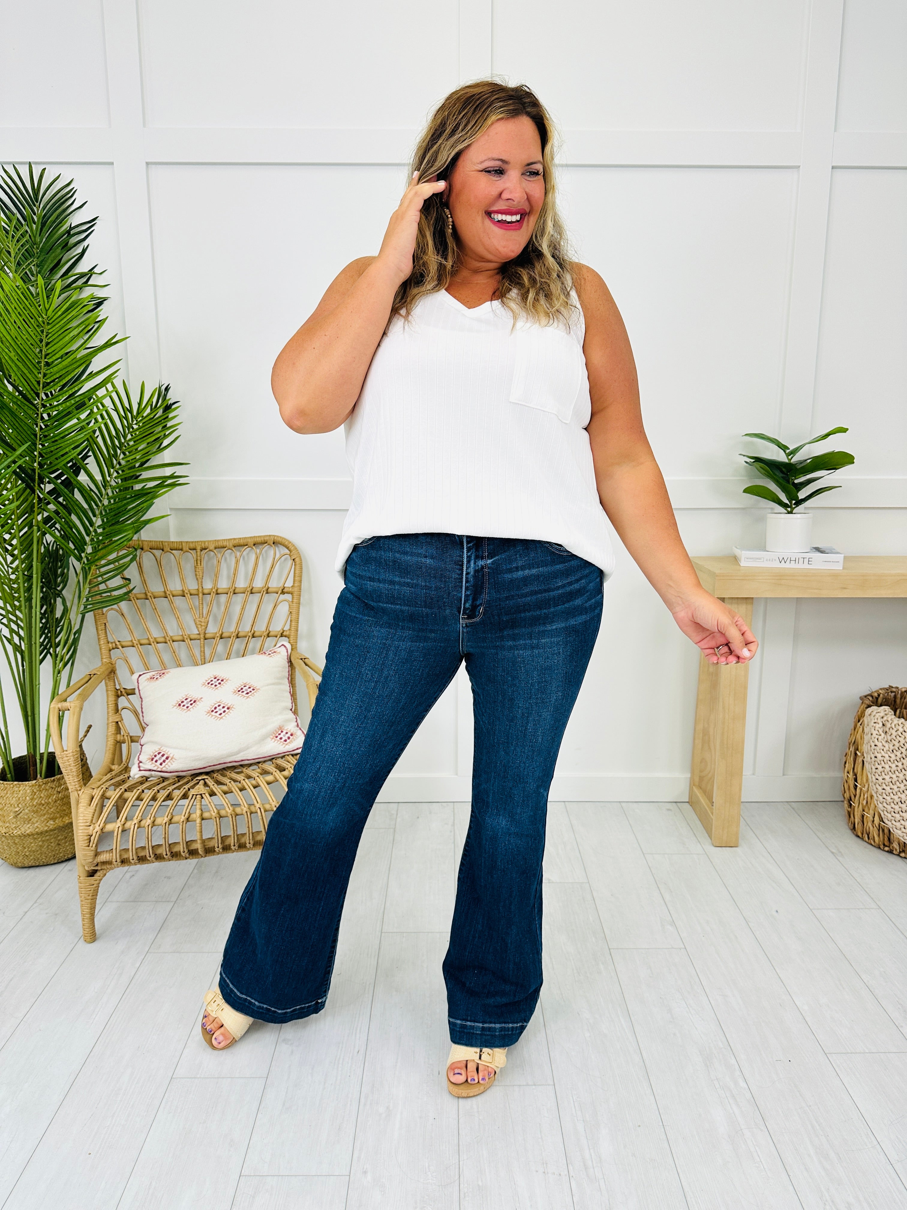 Judy Blue Polished Perfection Trouser Flares