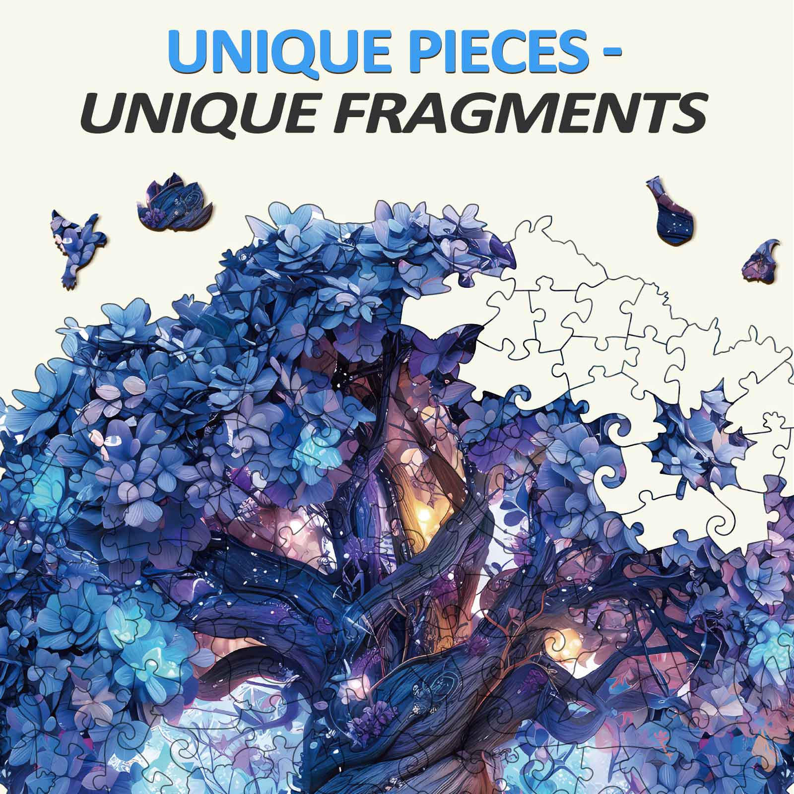 Magic Book Wooden Jigsaw Puzzle