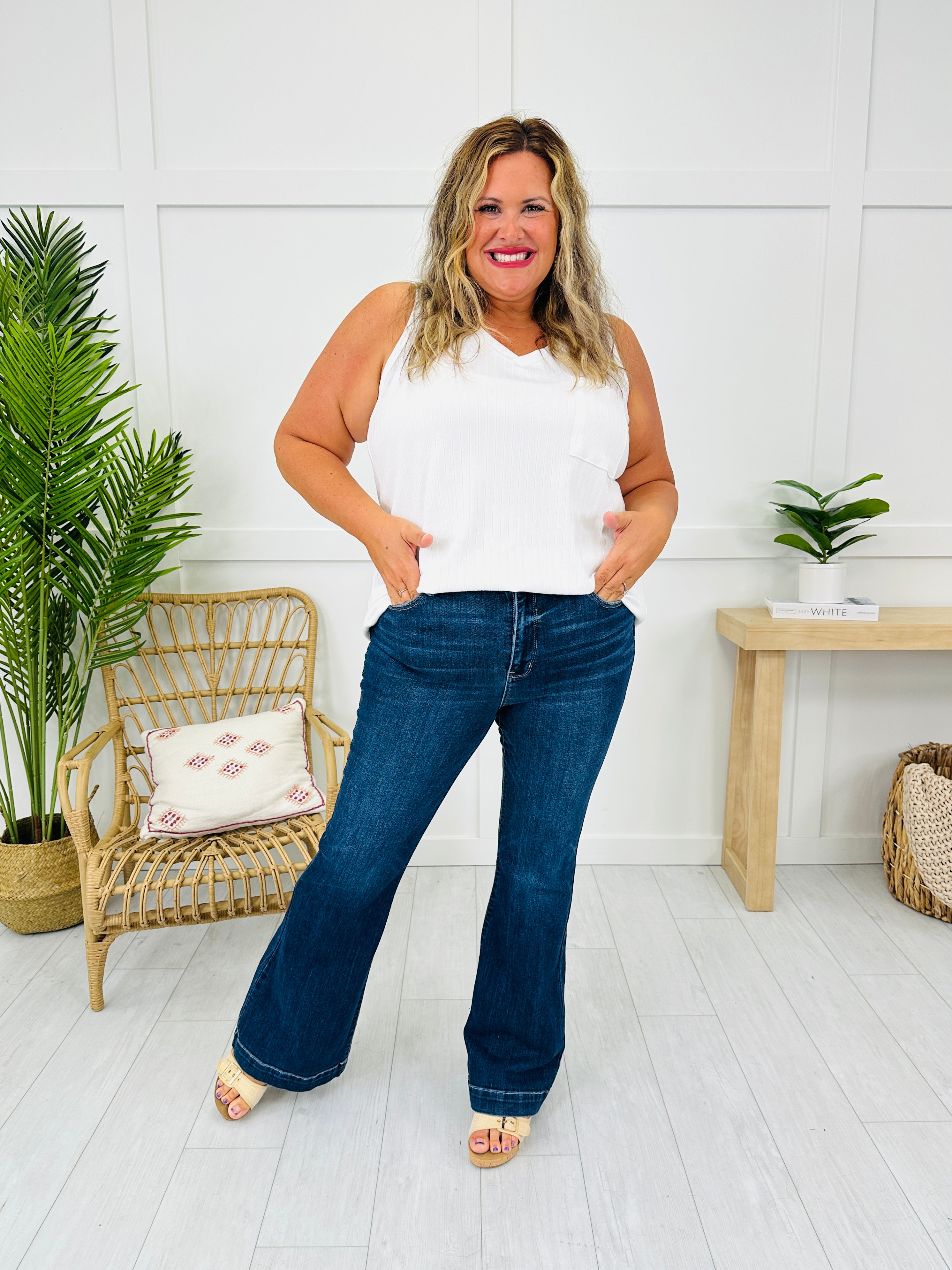 Judy Blue Polished Perfection Trouser Flares