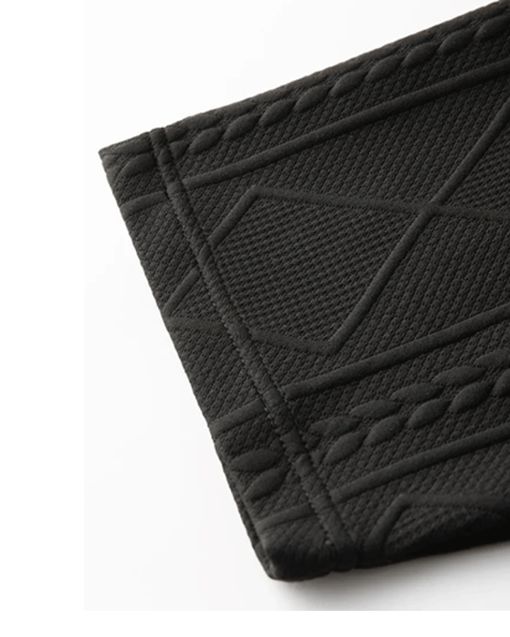 Men’s Textured Summer Two-Piece Set – Short Sleeve Tee & Drawstring Shorts