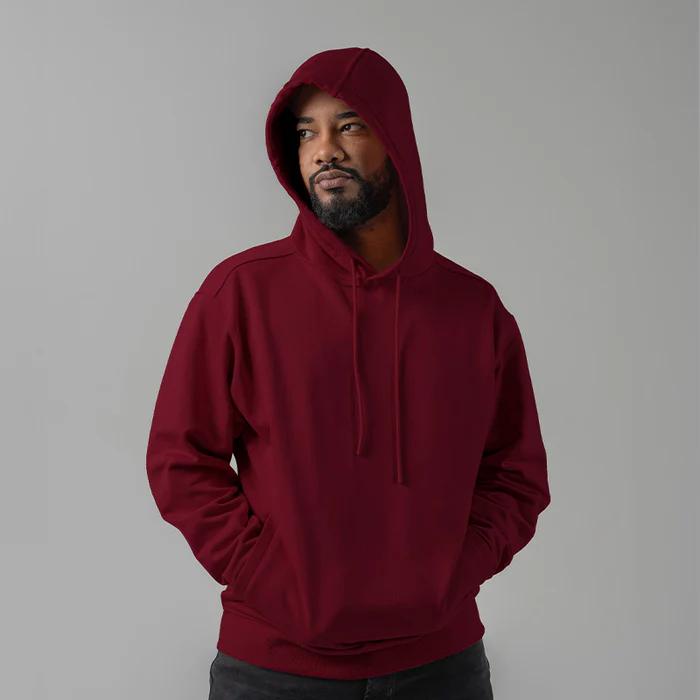 Men’s Waterproof Stain-Resistant Heavyweight Fleece Hoodie (11.3 oz Softshell)