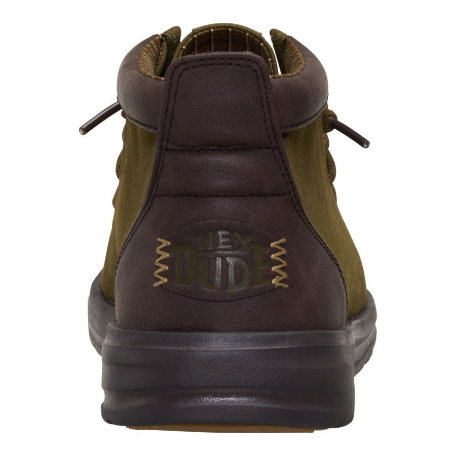 Wally Mid Gripr Vin Classic - Dark Olive/Mole Brown