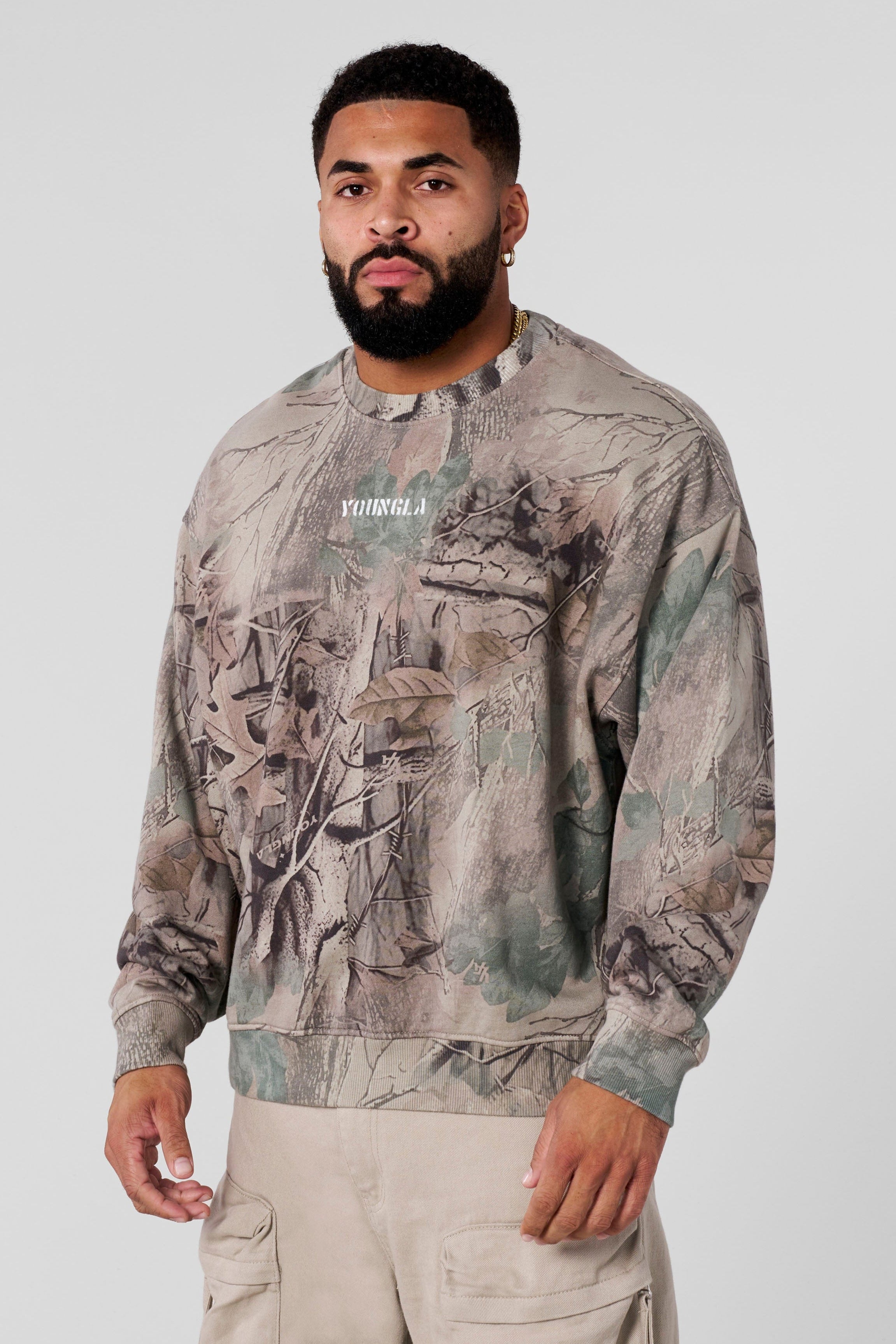 5206 - Tree Camo Collection - Crewnecks