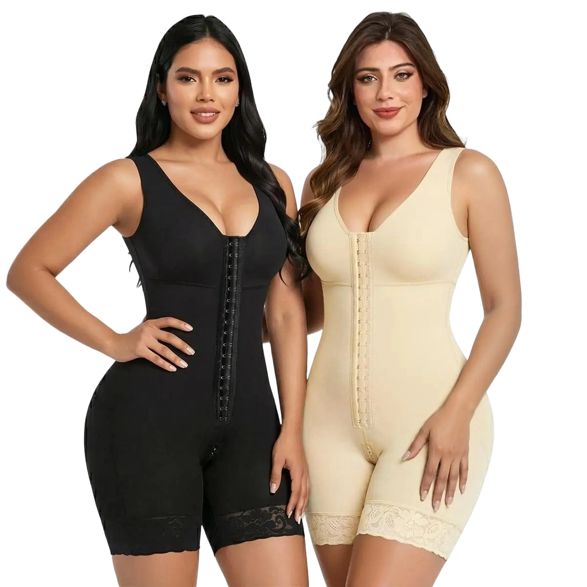 🔄🔄🔄Women's High-Compression Tummy Control & Butt Lifter Full Body Shaper with Hook Closure