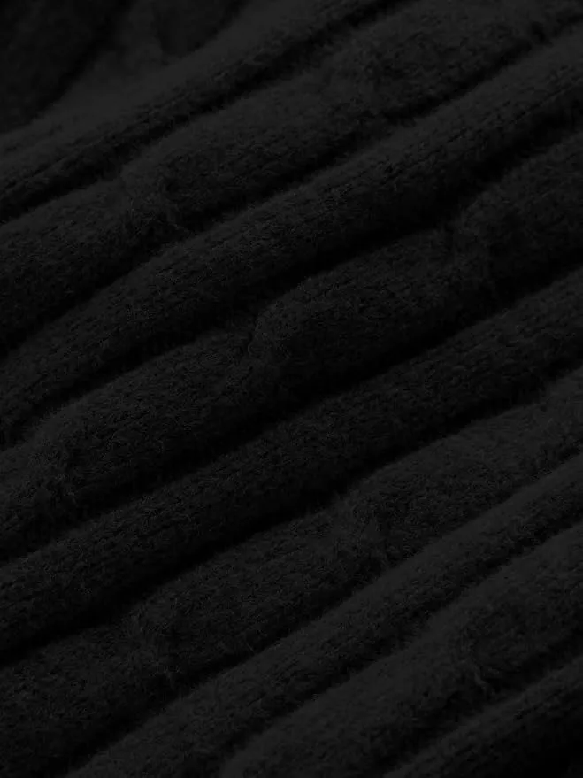 Women's Cable Knit Sweater Lounge Set