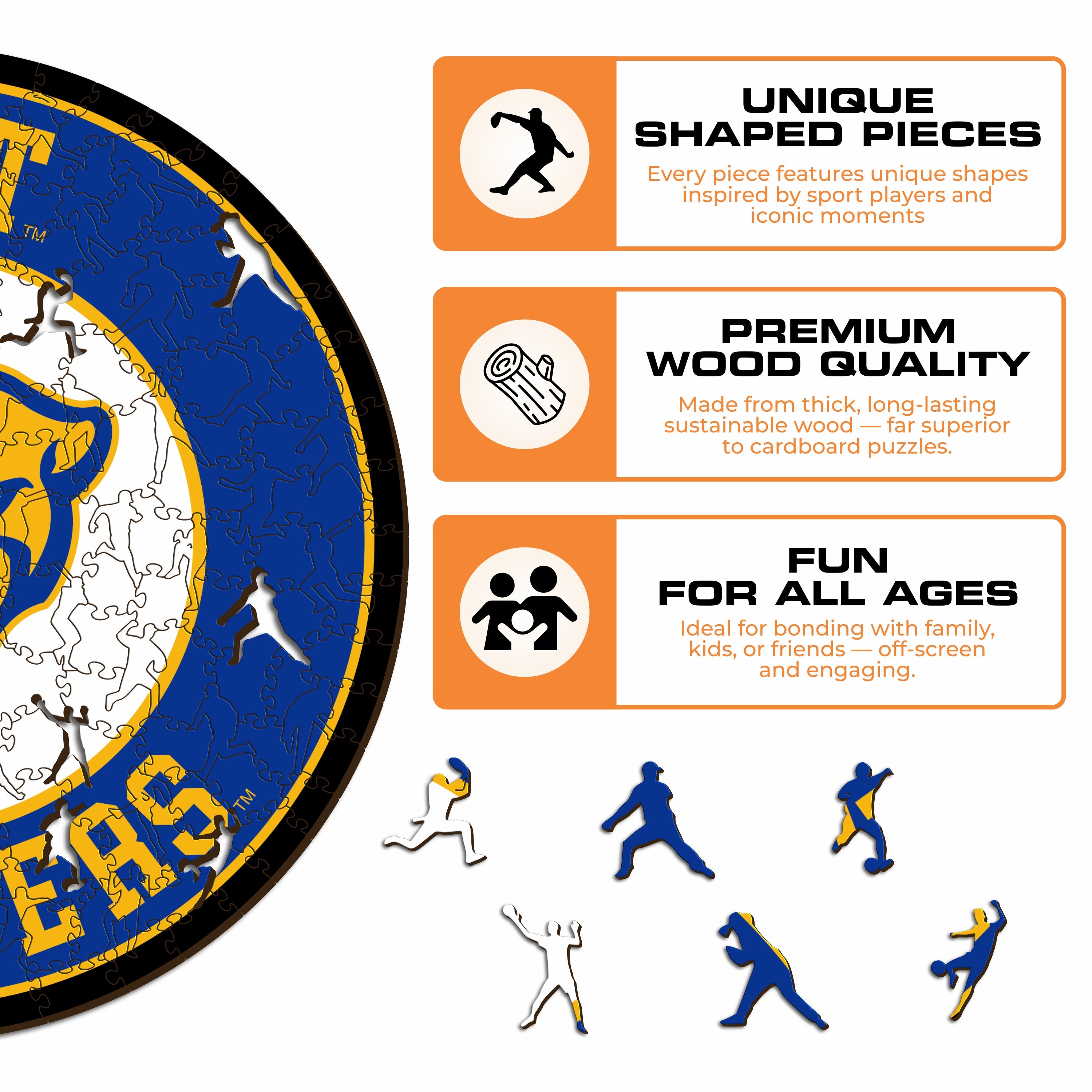 University of Pittsburgh - Wooden Puzzle