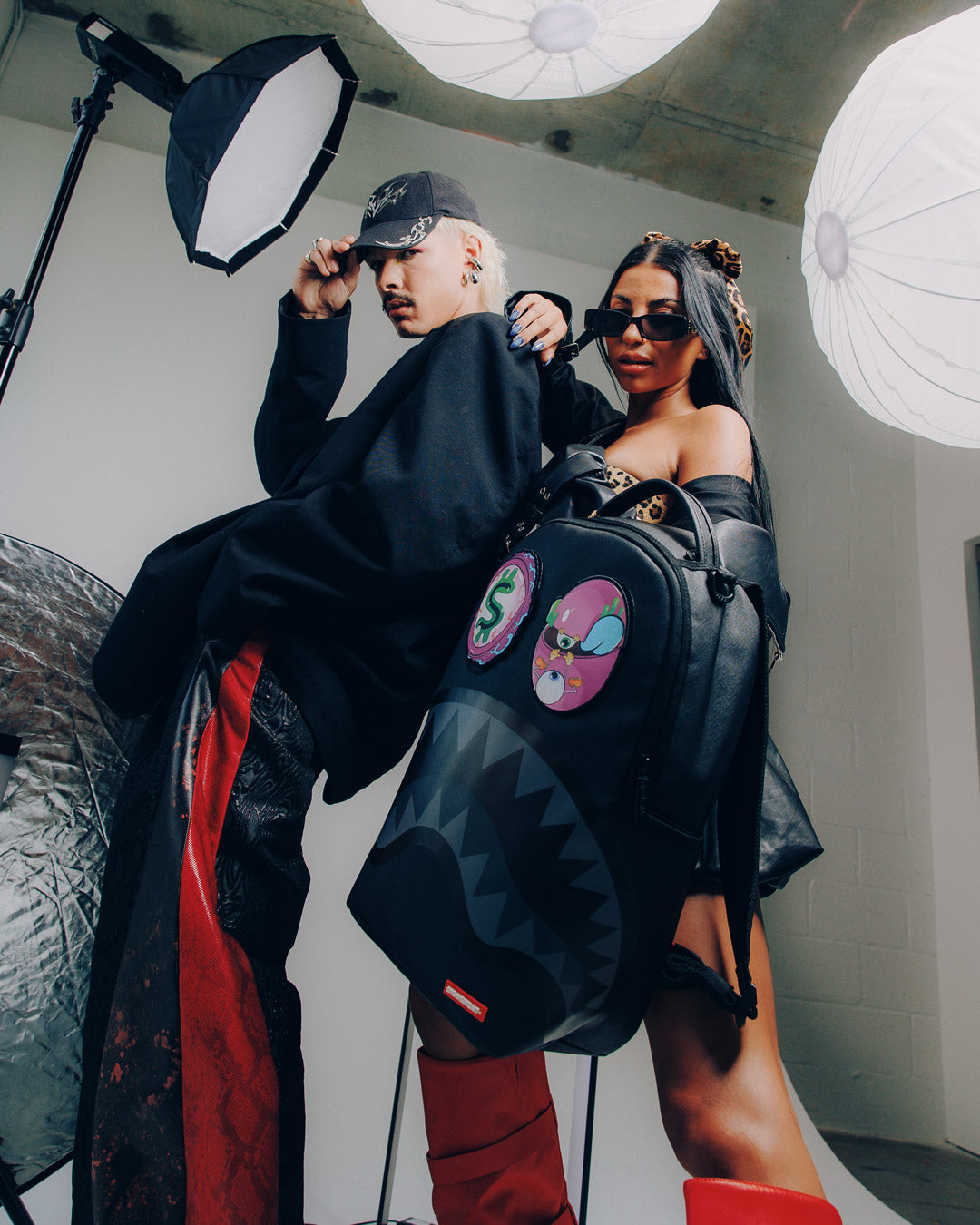 SPLIT SAINT VELCRO REMOVABLE 6 EYES SHARK BACKPACK