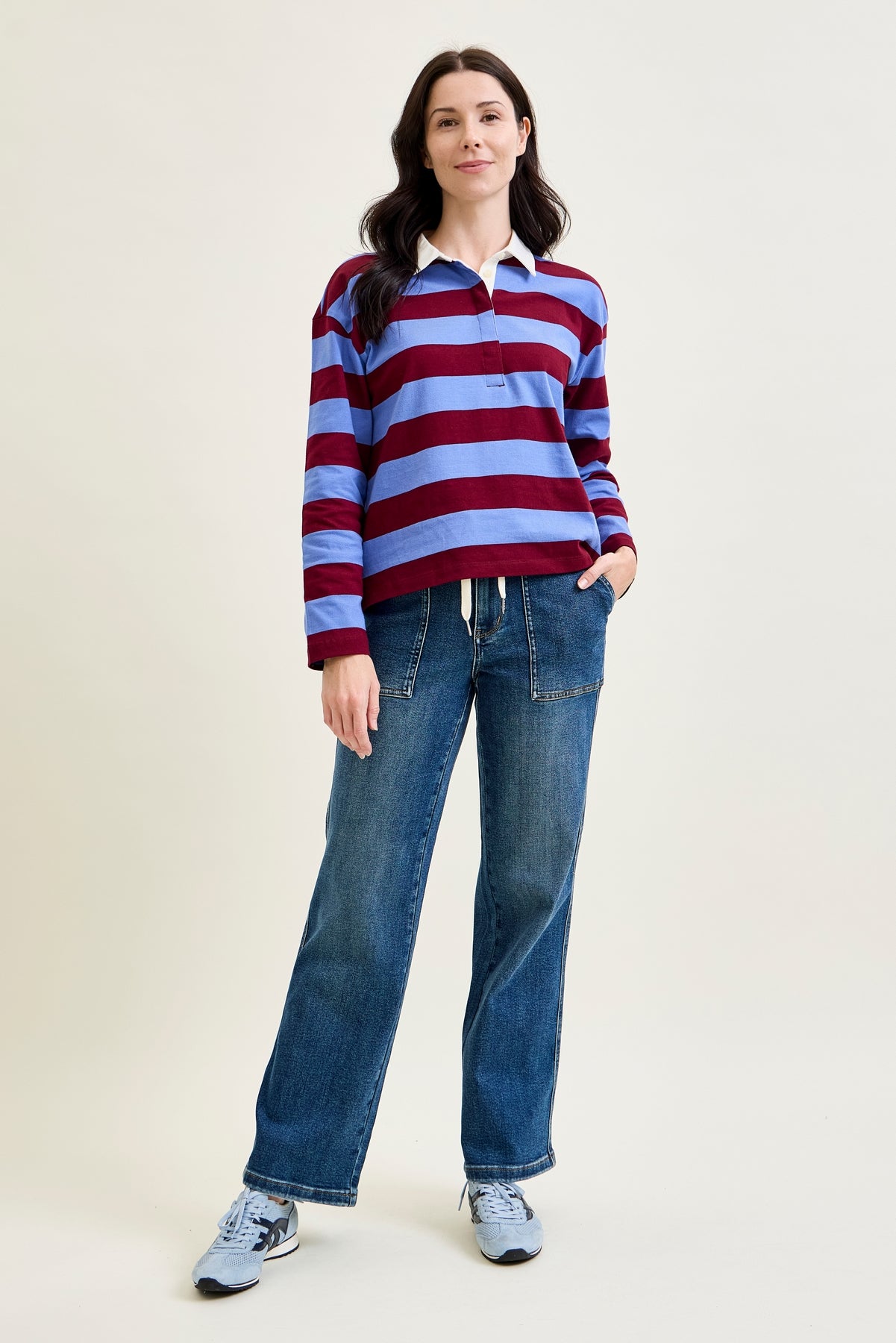 Blair High Rise Drawstring Wide Leg