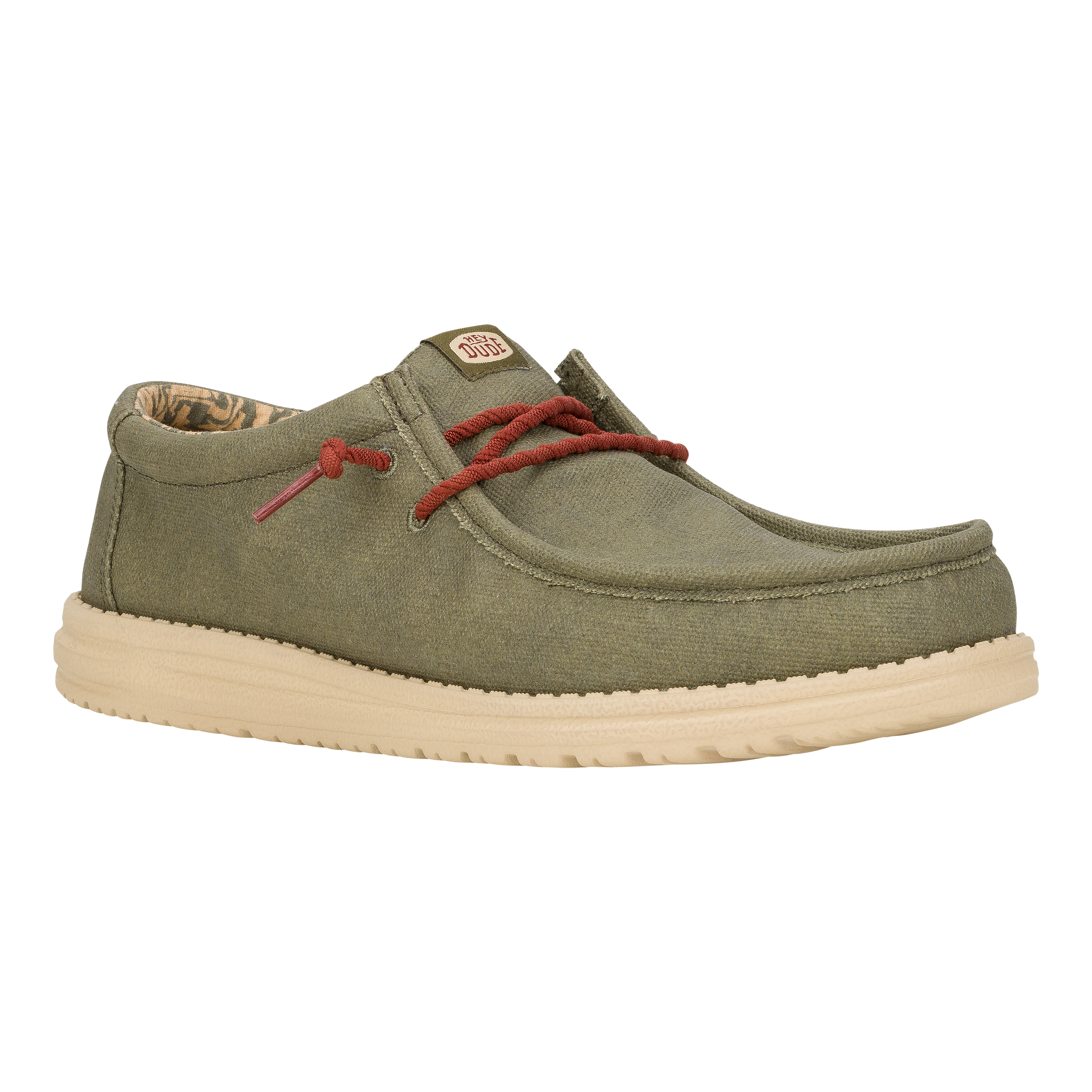 Wally Waxed Canvas Olive