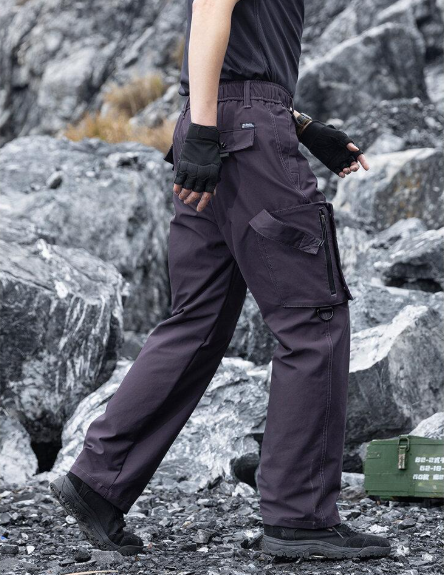 Men's Summer Outdoor Sports Trousers: Multi-Pocket, Loose-Fit, Plus-Size Cargo Pants