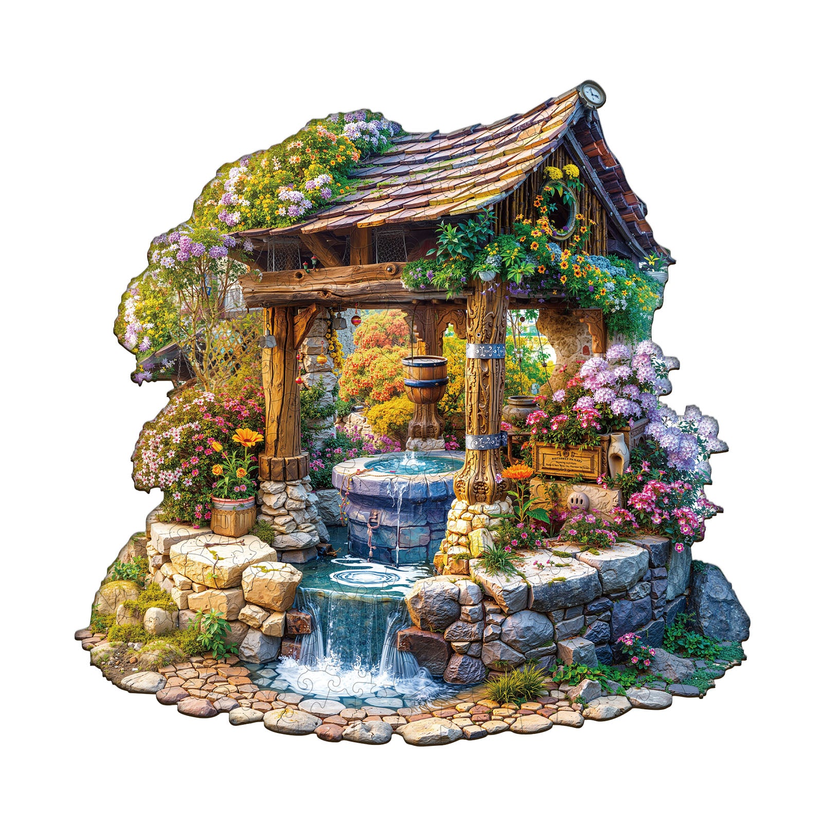 Springwell Garden Wooden Jigsaw Puzzle