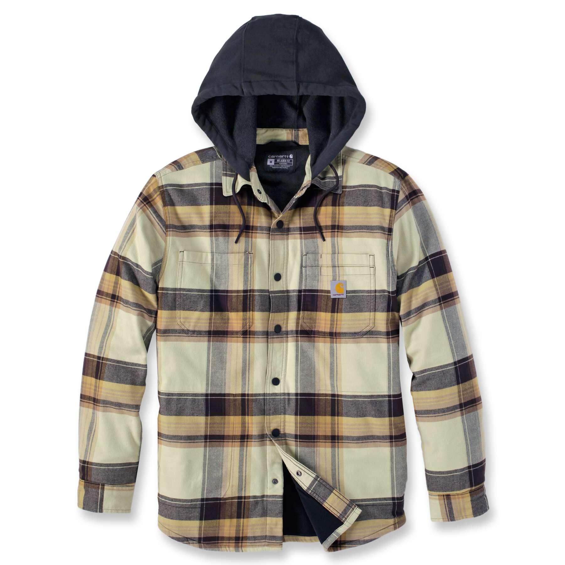 CHT Flannel Sherpa-Lined Relaxed Fit Shirt Jacket 105938