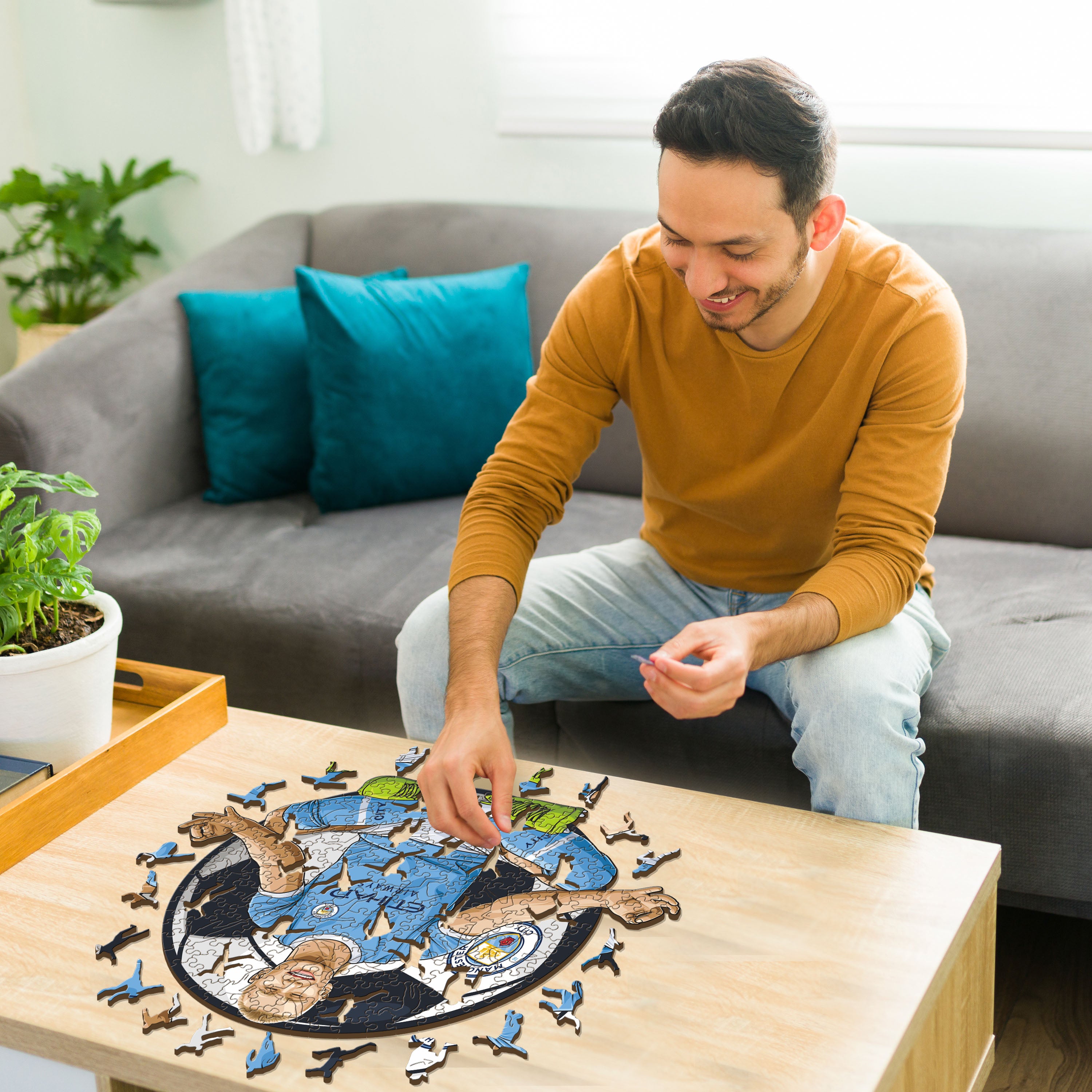 Erling Haaland - Wooden Puzzle