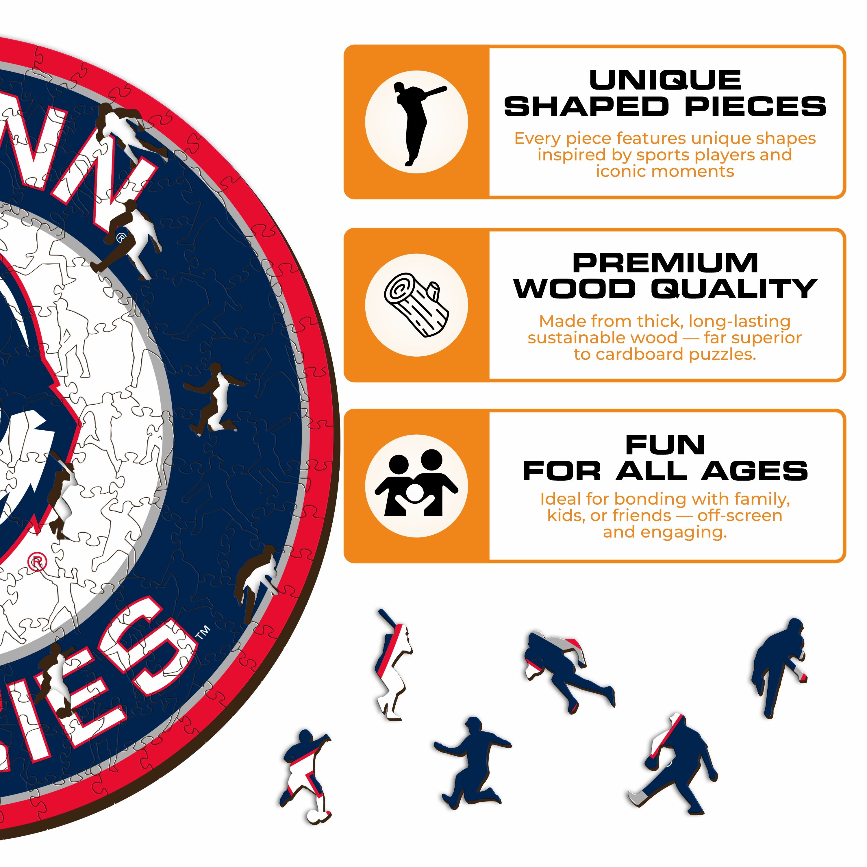 University of Connecticut - Wooden Puzzle