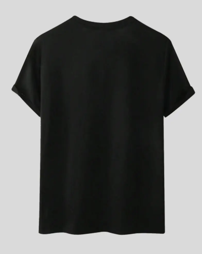 Men's Classic Crewneck Cotton T-Shirt – Breathable Comfort, Endless Style