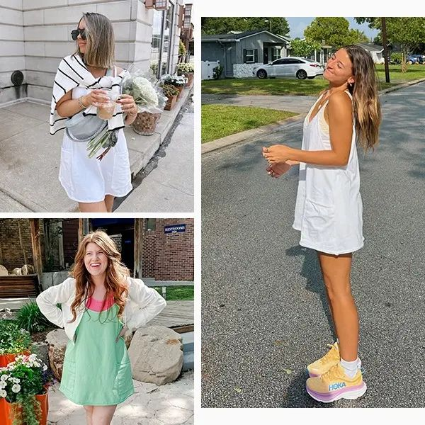 ✨Everyday Active Mini Tennis Dress with Built-In Shorts