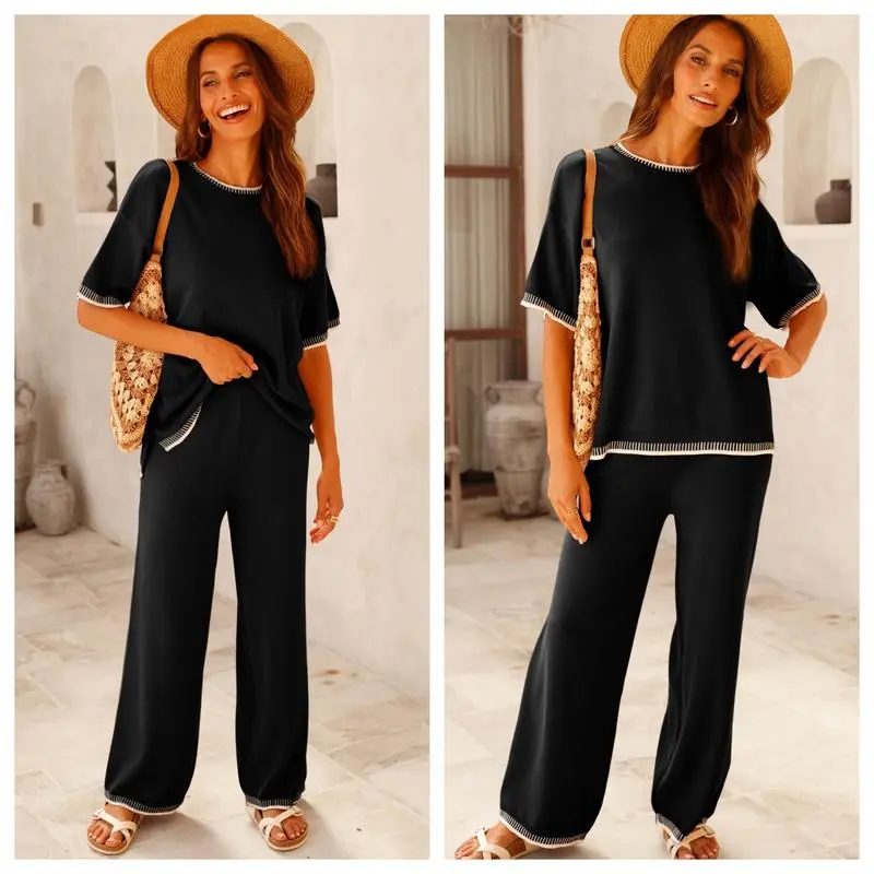 Women's Knit 2 Piece Sweater Sets