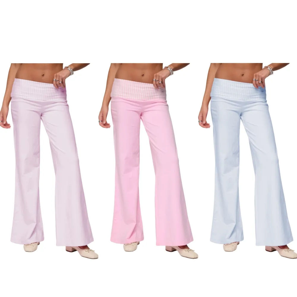 Striped Fold Over Pants (Just $4 Each!)